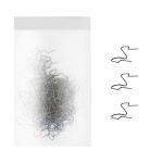 Скобы с внутренним углом для ремонта пластиковых деталей 0.8 мм. Упаковка 100 шт WDK-620120-2