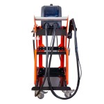 Многофункциональный споттер 220В, 14кВА, 40А, сварочный ток 3800А, с тележкой WDK-1331 WDK-9B