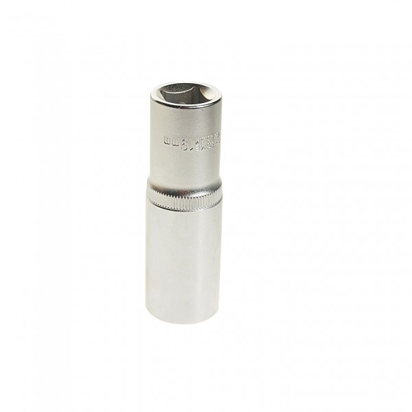 Головка торцевая 19мм 1/2" 6-гранная глубокая L=80мм ЭВРИКА  1/120 ER-91512