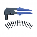 Ручной заклёпочный пистолет для работы с пластиковыми заклёпками WDK-65644