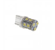 Автолампа W21W (W2.5*16q) 13 SMD 5050 WHITE 6000K 260лм   12V MEGAPOWER /10 /100