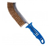 Щетка металлическая, пластмассовая ручка KING TONY 9CZ201