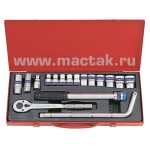 1/2” комплект  торцевых головок 4518MR