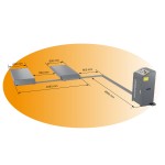 Напольный ножничный автомобильный подъемник, г/п 3.5 т WDK-505X