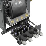 Автоматический шиномонтажный станок со взрывной накачкой колес, захват 10-24 WDK-709222