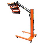 Трехкассетная мобильная ИК сушка на пантографической стойке с газовым амортизатором WDK-3AT