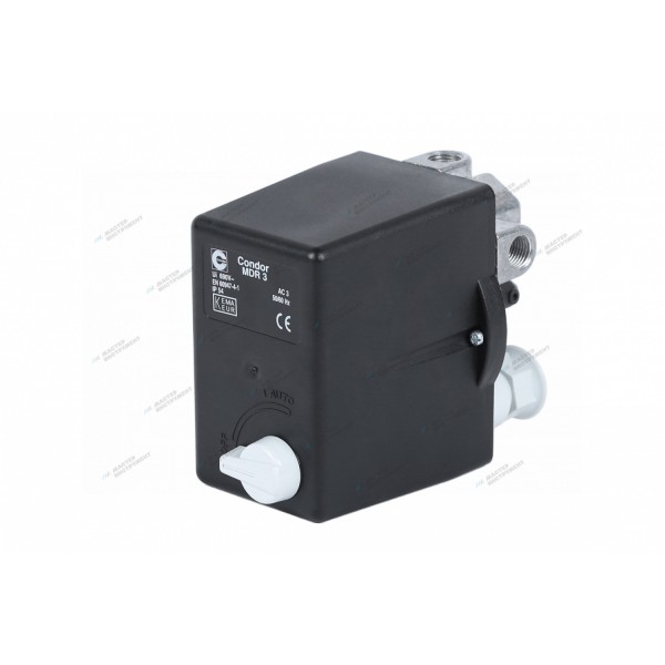 Реле давления Condor MDR3/16 3х1/4F+1х3/8F, 24 А, 380 В CONDOR 4996162493