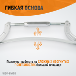 Рубанок кузовщика, регулировка кривизны, полотно 350х35 мм WDK-65403