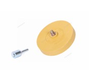 Диск зачистной резиновый 88 мм для удаления скотча и остатков клея с адаптером NORDBERG DR88