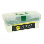 Ящик универсальный  с лотком 420х220х180 мм ЭВРИКА /1/6 ER-10338