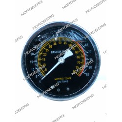 Манометр осевой глицеринонаполненный для пресса N3650L, N3650A, N3650F