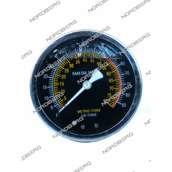 Манометр осевой глицеринонаполненный для пресса N3650L, N3650A, N3650F N3650L#PG