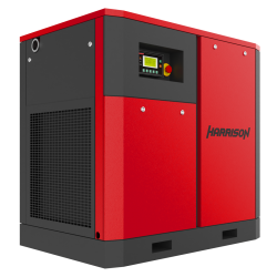 HRS-942600 Винтовой компрессор с ременным приводом Harrison: 2600 л/мин, 10 бар, 18.5 кВт