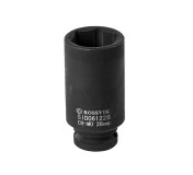 SID061228 Головка торцевая ударная, глубокая ROSSVIK, 1/2", 28мм