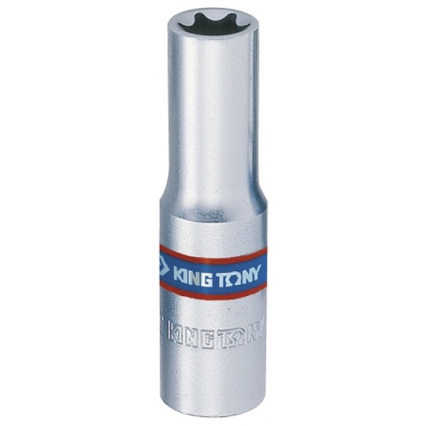 KINGTONY ГОЛОВКА TORX  глубокая Е-стандарт Е10 3/8 327510M