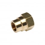 Соединитель резьбовой :внутр. резьба 1/4"x1/8" ЭВРИКА /1/10 ER-FF04/02