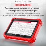 Диагностический мультимарочный сканер Launch X431 PRO3 v5.0 Link LNC-120