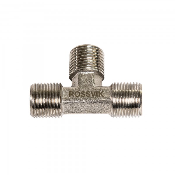 .R Тройник ROSSVIK Т-обр ММM 1/2" A137/4