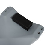 Лежак ремонтный, подкатной, пластиковый, серый OPT-40130G