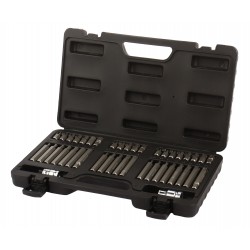Набор бит 1/2 & 3/8 (H4-H12, M5-M12, T20-T60) 42пр., в кейсе LIGE