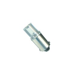Автолампа T4W (BA9s) АМН LED CONE RED 6лм   12V MEGAPOWER /100 /1000