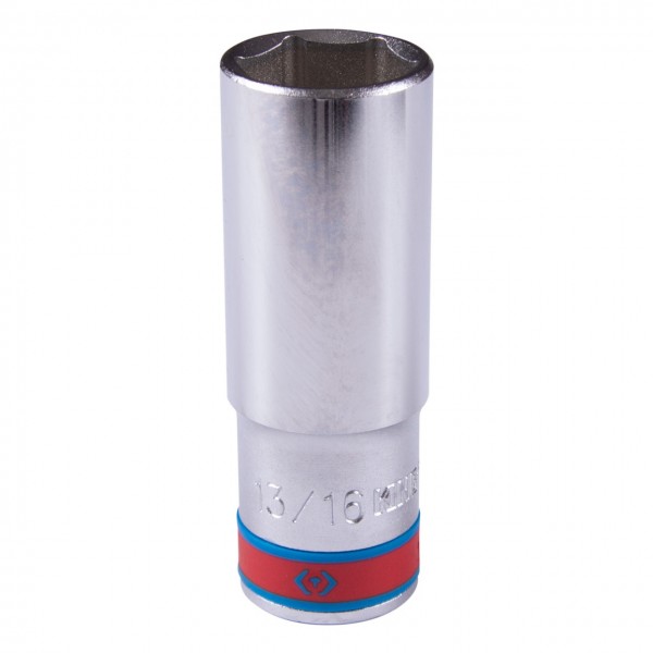 Головка торцевая глубокая шестигранная 1/2, 13/16, дюймовая KING TONY 423526S