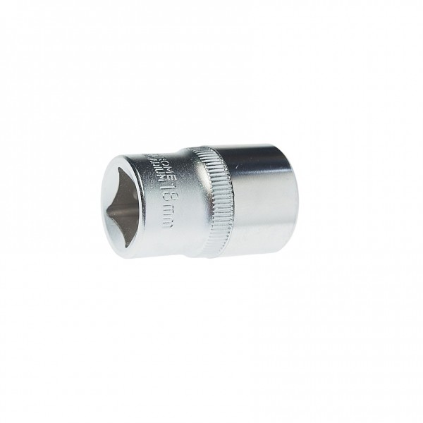 Головка торцевая 18мм 1/2" 12-гранная L=40мм ЭВРИКА  /1/20 ER-91311-12