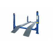 Подъемник четырехстоечный 5 т, без траверсы, для сход-развала, электростопоры, синий NORDBERG 4450J_EB