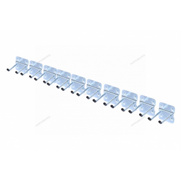 Крючок двойной, 10 шт. NORDBERG TH6