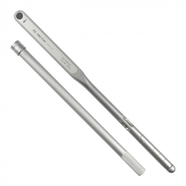 Динамометрический ключ серии ALUMINIUM, 3/4, 200-1000 Нм, футляр KING TONY 3465G-3FB