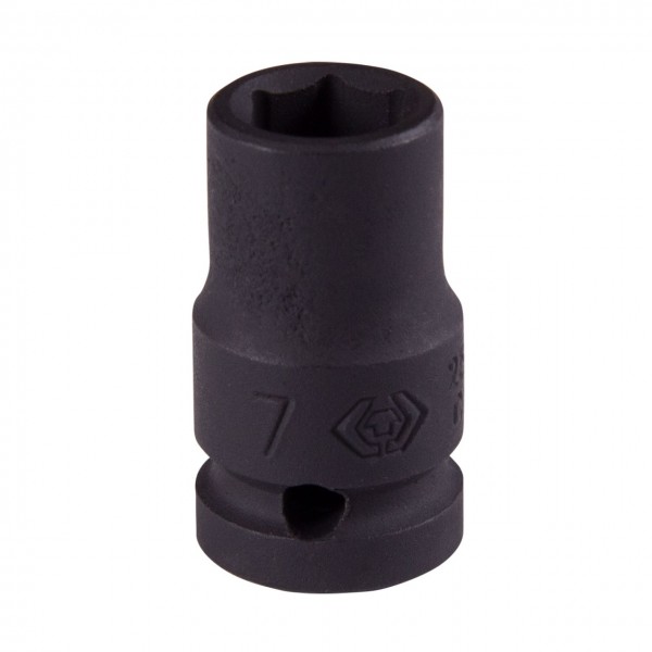 Головка торцевая ударная шестигранная 1/4, 7 мм KING TONY 253507M