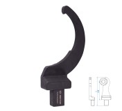 Насадка радиусная серии FIT, 90 мм, 14х18 мм KING TONY 34504290M