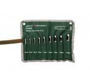 376890 Набор просечек (Ø 3,4,5,6,7,8,9,10,12 мм) 9 предм.