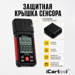Люксметр цифровой 0–100 000 лк, измерение температуры и влажности iCartool IC-M106