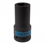 Головка торцевая ударная глубокая шестигранная 3/4, 23 мм KING TONY 643523M