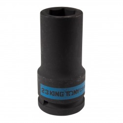 Головка торцевая ударная глубокая шестигранная 3/4, 23 мм KING TONY 643523M