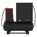 Винтовой компрессор с ресивером и осушителем Harrison: 1300 л/мин, 10 бар, 11 кВт, 500 HRS-941300TD5