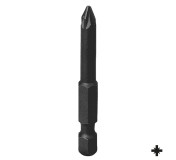 Вставка (бита) торцевая 1/4, Pozidriv, PZ1, 50 мм, для шуруповерта KING TONY 715001Z