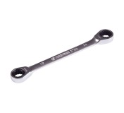 Ключ трещоточный накидной 10х11 мм, прямой KING TONY 37361011M