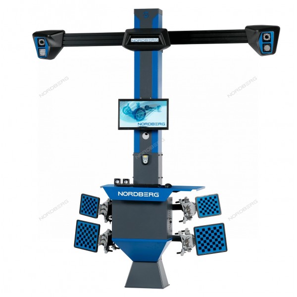 Стенд сход-развал 3D для ям и подъемников NORDBERG C802_синий C802 (5005)