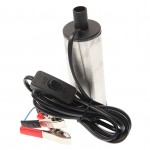 Насос для перекачки топлива  (12V, 60W, 6.4A, 30л/мин, Ø51мм, Ø выходного отв. 19мм) ЭВРИКА /1/20 ER-87202