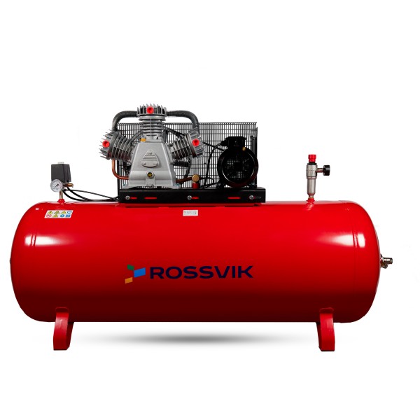 Компрессор поршневой ROSSVIK , 950л/мин, 10бар, ресивер 500л, 380В/5,5кВ СБ4/Ф-500.LB75