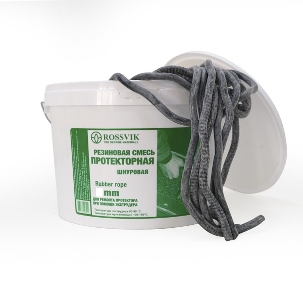 Резиновая смесь шнуровая РСП (для ремонта протектора) 10мм, 5кг PCP.10.5.С