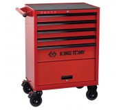 Тележка инструментальная, 5 выдвижных ящиков и отсек, CLASSIС KING TONY 87432-5U