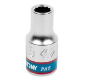 Головка торцевая стандартная двенадцатигранная 1/4, 5 мм KING TONY 233005M
