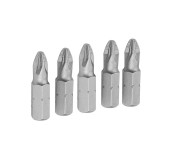 Набор вставок (бит) торцевых 1/4, Pozidriv, PZ2, 25 мм, 5 предметов TOLSEN TT20273