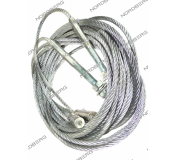 Трос для подъемника N4122HE-6B (4,8 м) (комплект 2 шт.) (L 13010 мм) NORDBERG N4122H-6T#L-ROPE