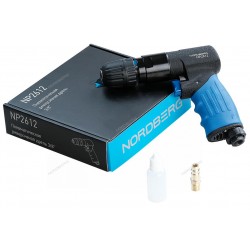 Пневмодрель диам. сверла до 10мм, реверсивная NORDBERG NP2612