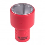 Головка торцевая диэлектрическая шестигранная 1/2, 27 мм KING TONY 4335VE27M