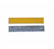 CLIPPER ГРУЗИК 0042 штампованный тонкий на желтой ленте 60гр. (набор 50шт.)